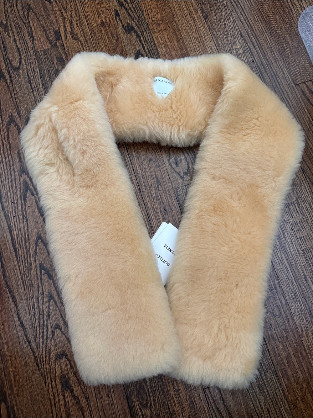 Bottega Veneta Plush Shearling scarf